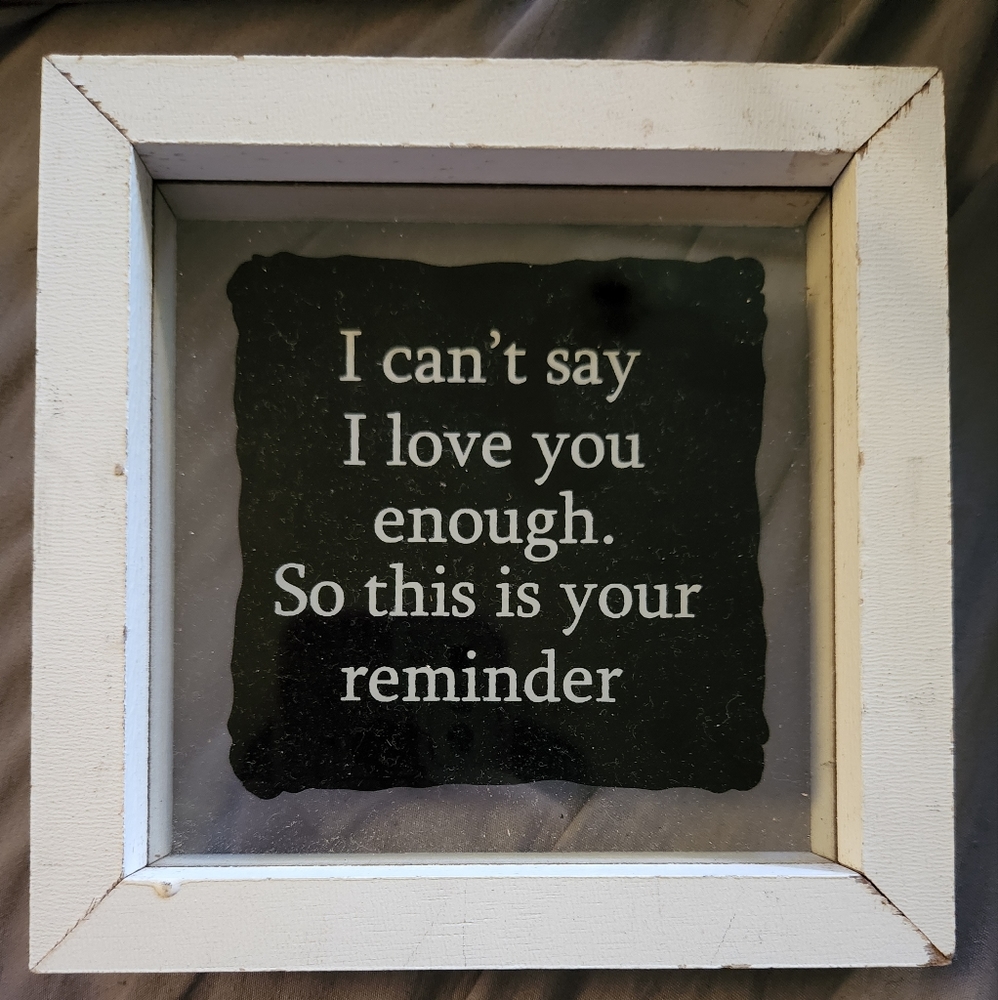 Tabletop decorative plaques